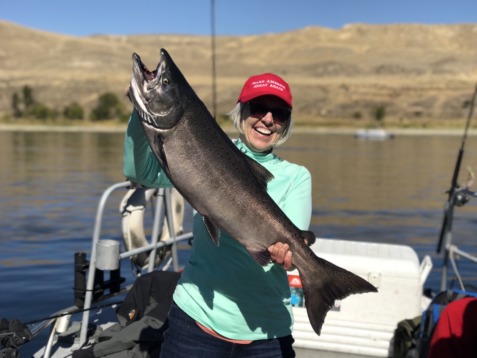 Hanford Reach Salmon fishing remains good Jones Sport